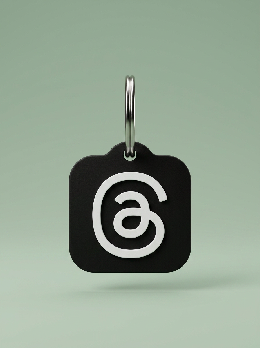 Threads NFC keychain design